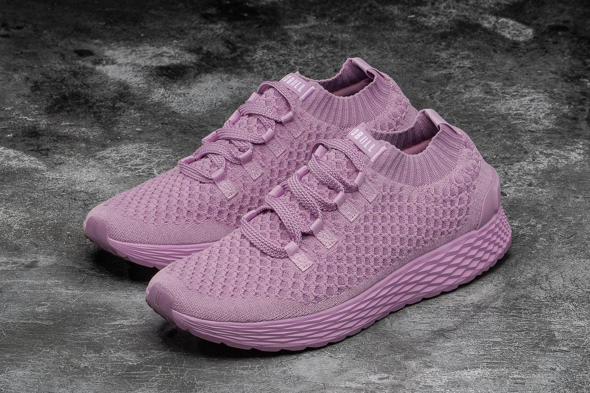 Nobull Knit Runner Women's Running Shoes Purple | Australia (CE9835)